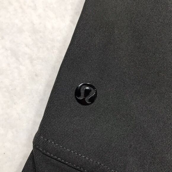 LULULEMON Commission Pant Men 38 (36x33) Charcoal Gray Classic Warpstreme Chino - Picture 13 of 14